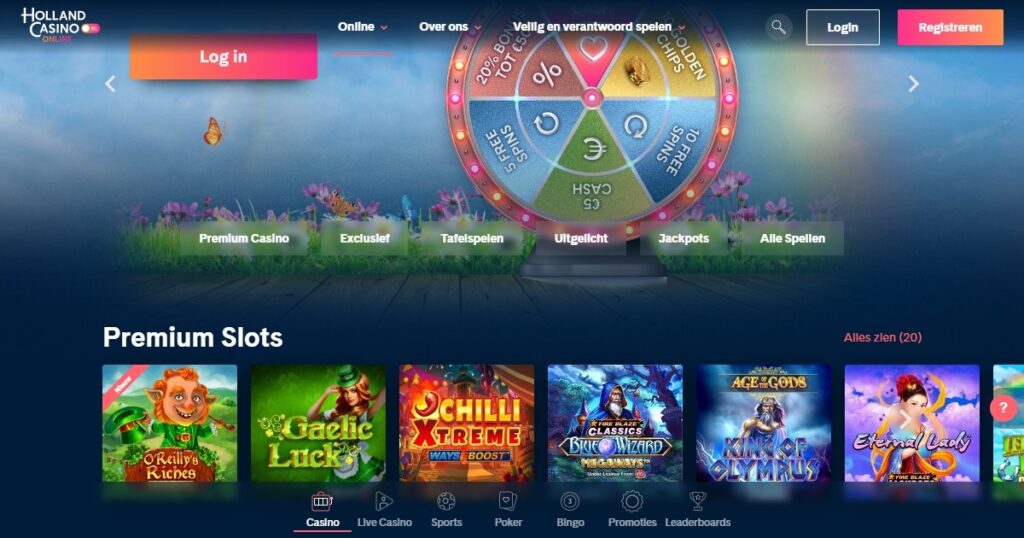 Holland Casino Online casino pagina